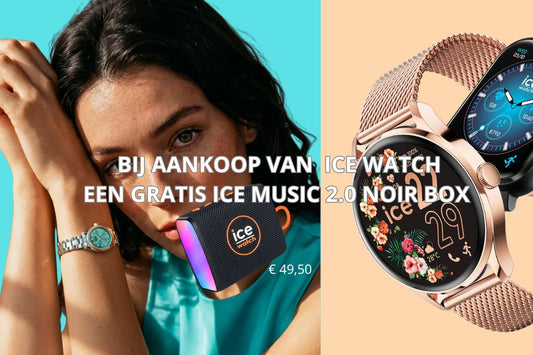 Koop Ice Watch horloges en ontvang gratis een ICE MUSIC 2.0 NOIR!